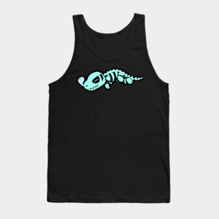 Sleepy Skeleton T-Rex Tank Top